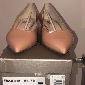Giorgio Armani Vernice Womens Patent Leather